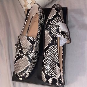 INC Snakeskin Flats